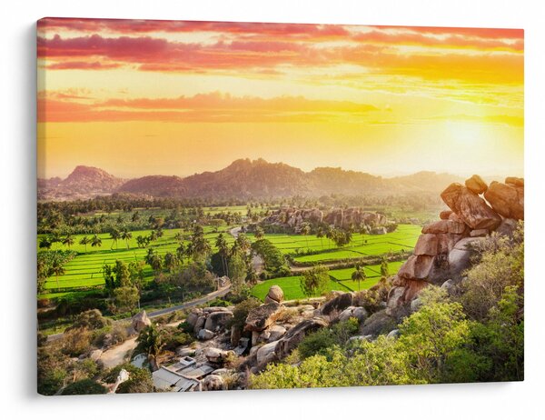 Obraz Hampi údolí v Indii (70x50 cm)