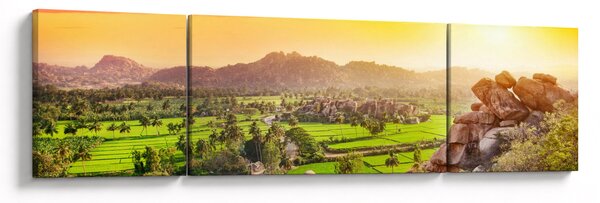 Obraz Hampi údolí v Indii (170x50 cm)