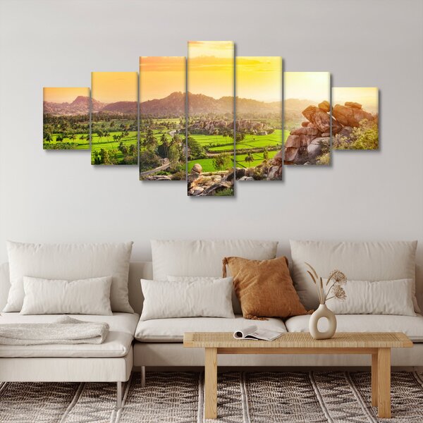 Obraz Hampi údolí v Indii (210x100 cm)