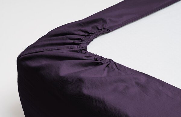 Lejaan Prostěradlo Velvet Plum 60 x 120 cm