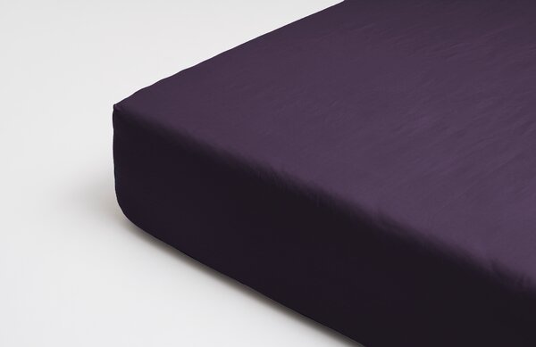 Lejaan Prostěradlo Velvet Plum 60 x 120 cm