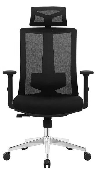 Kancelářská ergonomická židle Neoseat SABRINA — černá, nosnost 150 kg