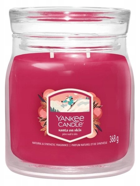 Sójová vonná svíčka Santa On Skis Yankee Candle 1 ks