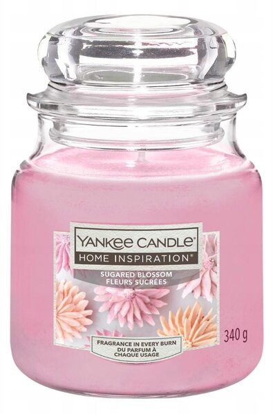 Tradiční parafinová svíčka SUGARED BLOSSOM Yankee Candle