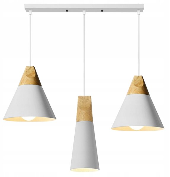 Závěsné svítidlo TOOLIGHT Scandi Set Cp 3-bodové E27
