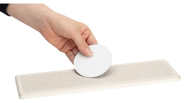 Béžová z křemeliny odkapávací podložka na nádobí 30x8 cm Damon – Wenko