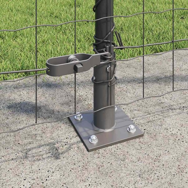 Ocelový plotový panel Gaashek, rozměry 10 x 1,2 metru, s PVC povlakem, odolný vůči povětrnostním vlivům a korozi, tloušťka 18 mm, barva šedá