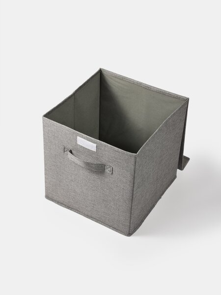 Sinsay - Skládací úložný box s rukojetí a víkem - šedá