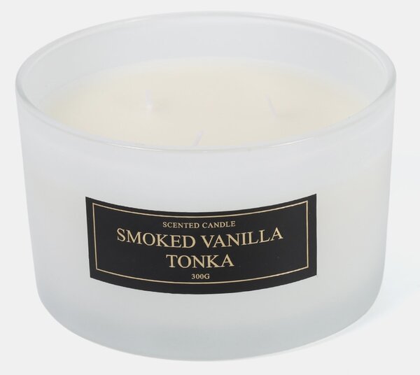 Sinsay - Vonná svíčka Smoked Vanilla Tonka - bílá