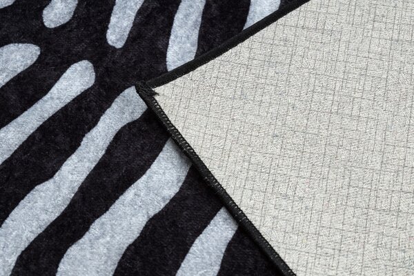 Koberec MIRO 51331.803 zebra, černý / bílý