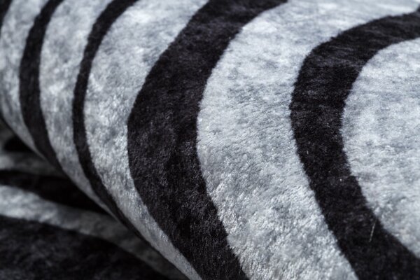 Koberec MIRO 51331.803 zebra, černý / bílý