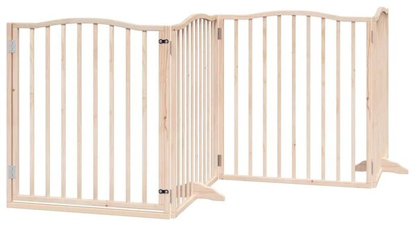 Ohrádka pro psy, skládací - 8 panelů, délka 640 cm - volně stojící a bezpečná