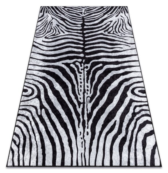 Koberec MIRO 51331.803 zebra, černý / bílý