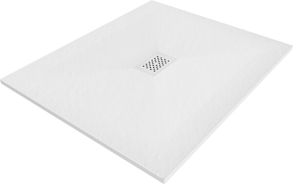 Mexen Hugo, obdélníková sprchová vanička SMC 110 x 100 cm, bílá, bílá krytka, 42101011-W