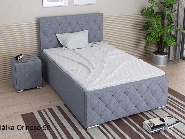 Čalouněná postel Adel 140x220 vysoká 60 cm