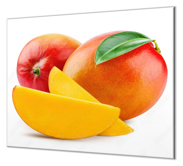 Ochranná deska ovoce mango - 52x60cm / S lepením na zeď