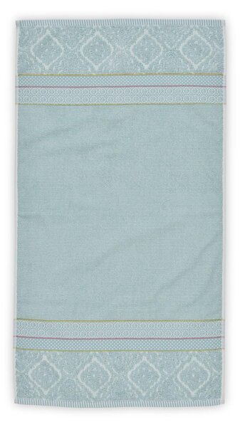 Pip Studio s froté ručník Soft Zellige 30x50cm, modrý (Vysokogramážové velmi kvalitní froté)