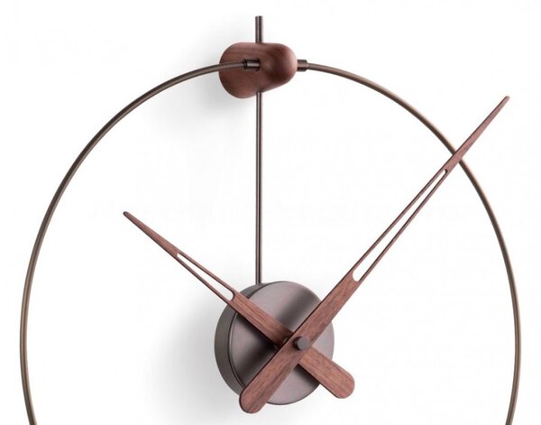 Designové nástěnné hodiny Nomon Anda small graphite 50cm