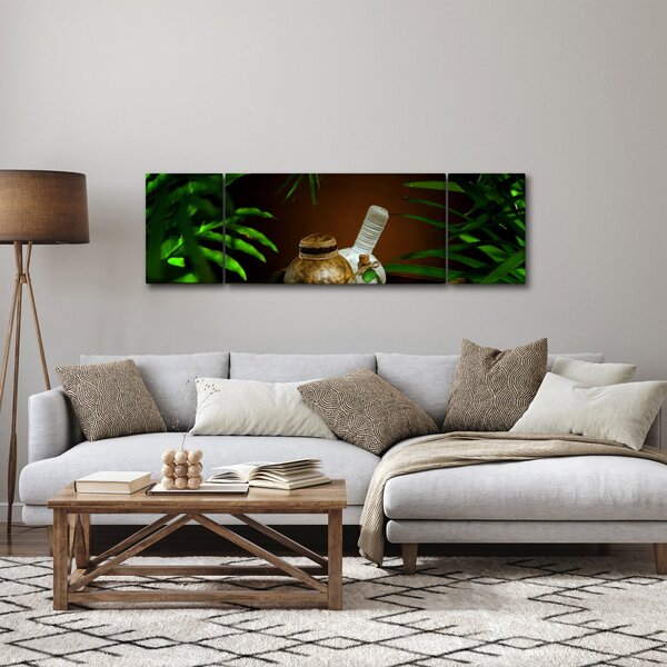 Obraz spa věcí (170x50 cm)