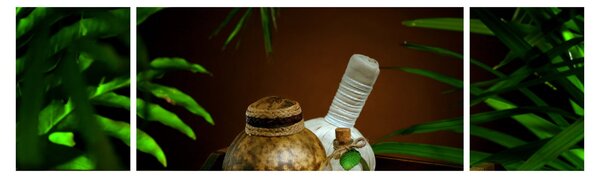 Obraz spa věcí (170x50 cm)