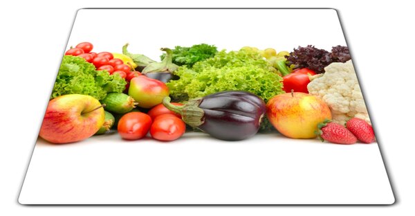 Skleněné prkénko čerstvé ovoce a zelenina 30x20cm - 30x20cm