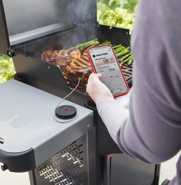 Weber Smart teploměr pro měření teploty masa nebo roštu