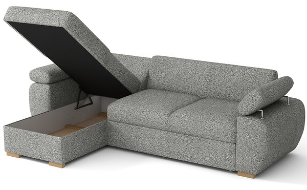 Sedací souprava ASTAN | 155x260 cm | rozkládací + úložný prostor | VÝBĚR TKANIN