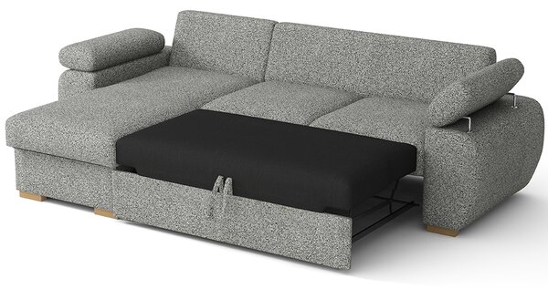 Sedací souprava ASTAN | 155x260 cm | rozkládací + úložný prostor | VÝBĚR TKANIN