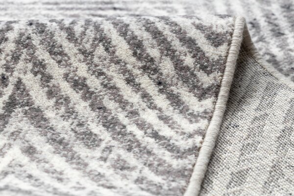 Koberec ANGEL 7890 / 52042 rybí kost, chevron béžový / šedý