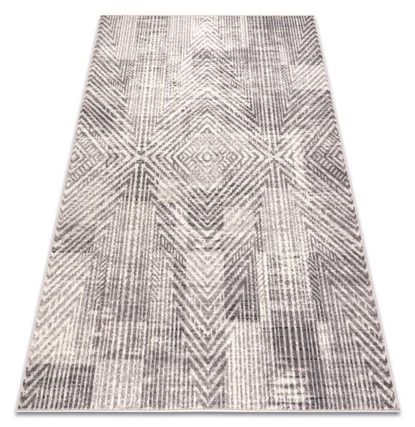 Koberec ANGEL 7890 / 52042 rybí kost, chevron béžový / šedý