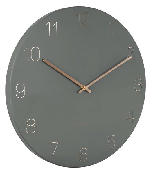 Designové nástěnné hodiny 5762GR Karlsson 40cm