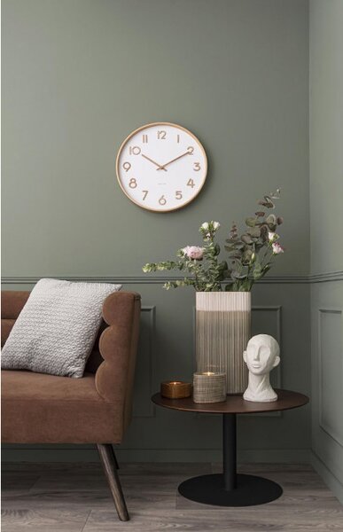 Designové nástěnné hodiny 5757WH Karlsson 40cm