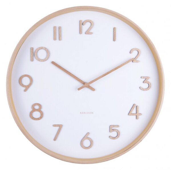 Designové nástěnné hodiny 5757WH Karlsson 40cm
