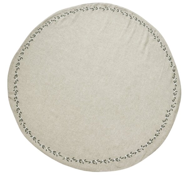 Lene Bjerre Lněný koberec pod vánoční stromek Missine Linen LB318