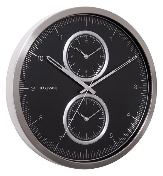 Karlsson Designové nástěnné hodiny KA5508BK Karlssson 50cm