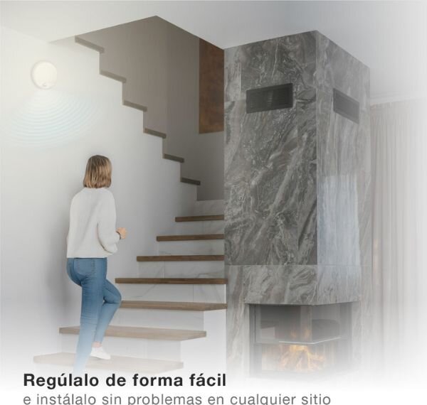 Prémiové LED venkovní osvětlení Doko kruh s čidlem pohybu IP54 15W 1100lm denní, 3 roky
