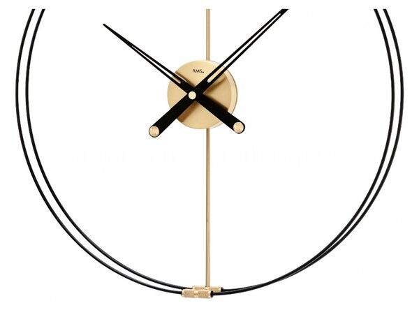 Designové nástěnné hodiny 9655 AMS 70cm