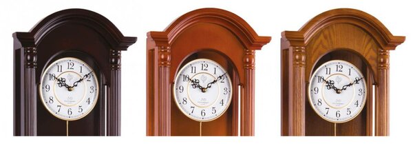 Kyvadlové nástěnné hodiny NR20123/41 JVD řízené rádiovým signálem 63cm
