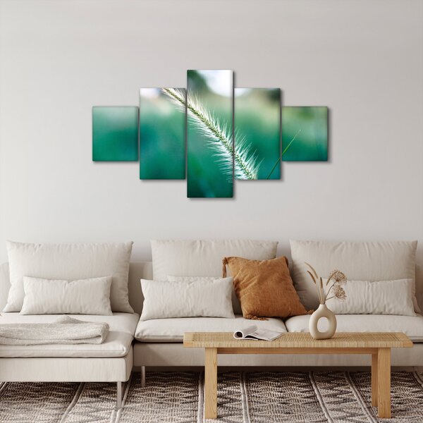 Obraz stébla trávy (125x70 cm)