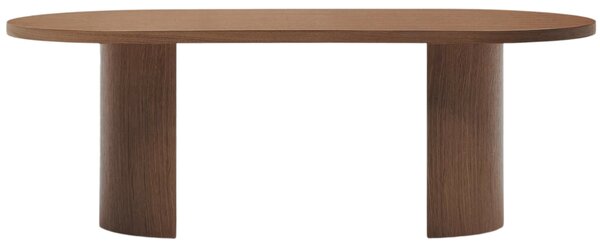 Ořechový jídelní stůl Kave Home Nealy 200 x 100 cm