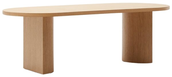 Dubový jídelní stůl Kave Home Nealy 240 x 100 cm