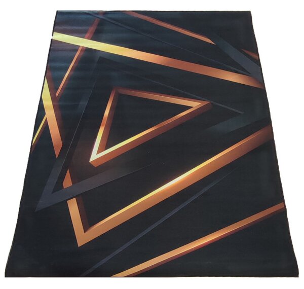 Koberec BLACK and GOLD N 03