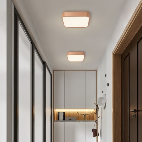 Brilagi - LED Stm. strop. svítidlo POOL SQUARE LED/36W/230V 40x40 cm bronzová+DO