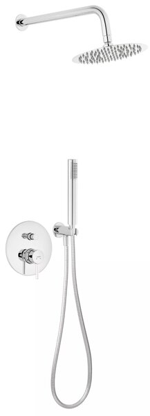 Ferro Ciriculus sprchová sada pod omítku s dešťovou sprchou chrom BCK7P-SET1-S