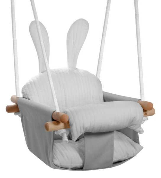 Dětská houpačka Hop 33 Rabbit Grey