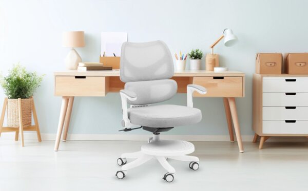 Dětská otočná židle Mark Adler Junior 5.3 Grey