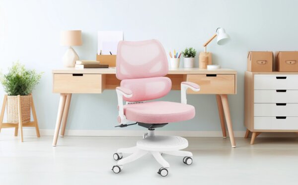 Dětská otočná židle Mark Adler Junior 5.3 Pink