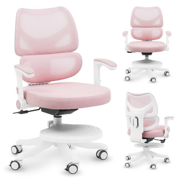 Dětská otočná židle Mark Adler Junior 5.3 Pink