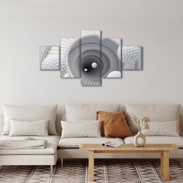 Obraz 3D abstrakce (125x70 cm)