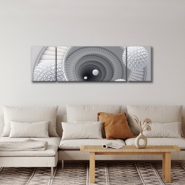 Obraz 3D abstrakce (170x50 cm)